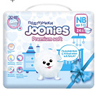 JOONIES Premium Soft Подгузники Newborn 0-5кг 24шт
