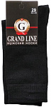 GRAND LINE М-130 Носки мужские чёрный 29